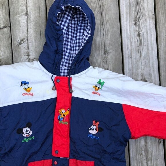 Vintage Hello Kitty X Disney Mickey Mouse Embroidered Reversible Jacket - Picture 7 of 16